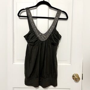 TWENTYONE Embellished Tank Top Size M